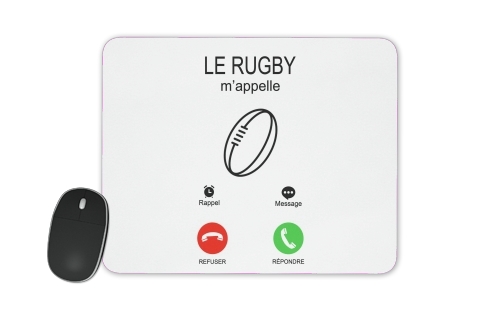Le rugby mappelle für Mousepad