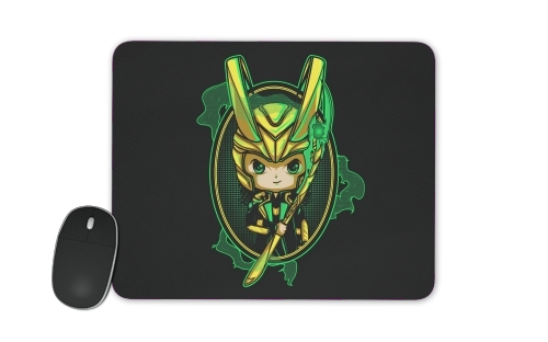 Loki Portrait für Mousepad