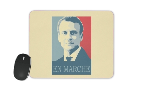 Macron Propaganda En marche la France für Mousepad