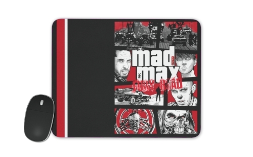 Mashup GTA Mad Max Fury Road für Mousepad