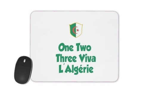 One Two Three Viva Algerie für Mousepad