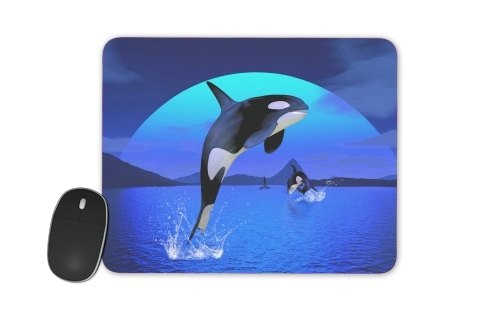Orca Whale für Mousepad