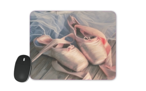 Painting ballet shoes and jersey für Mousepad