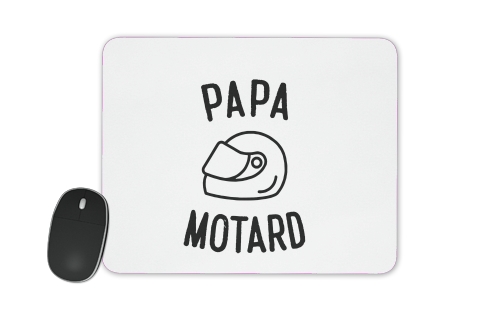 Papa Motard Moto Passion für Mousepad
