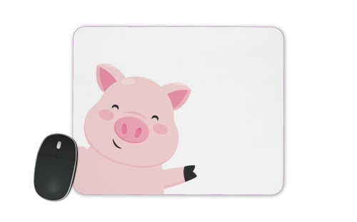 Pig Smiling für Mousepad