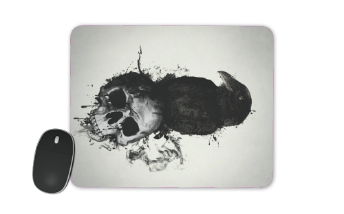 Raven and Skull für Mousepad