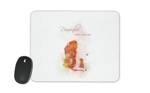 Remember Who You Are Lion King für Mousepad