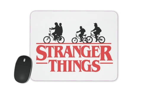 Stranger Things by bike für Mousepad