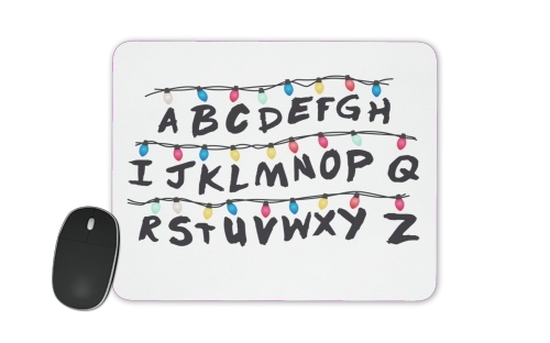 Stranger Things Lampion Alphabet Inspiration für Mousepad