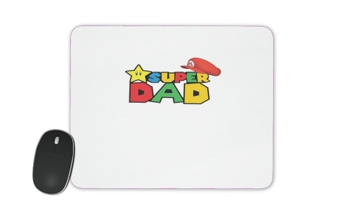 Super Dad Mario humour für Mousepad
