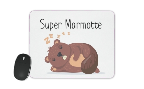 Super marmotte für Mousepad