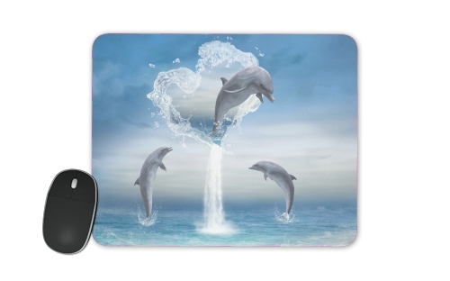 The Heart Of The Dolphins für Mousepad