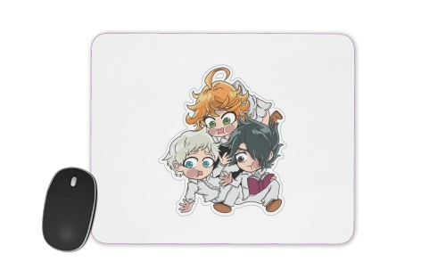 The Promised Neverland - Emma, Ray, Norman Chibi für Mousepad