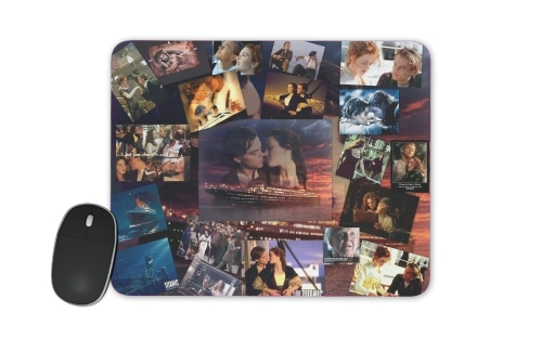 Titanic Fanart Collage für Mousepad