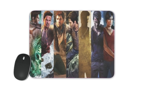 Uncharted Nathan Drake Watercolor Art für Mousepad