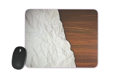 Wooden Crumbled Paper für Mousepad
