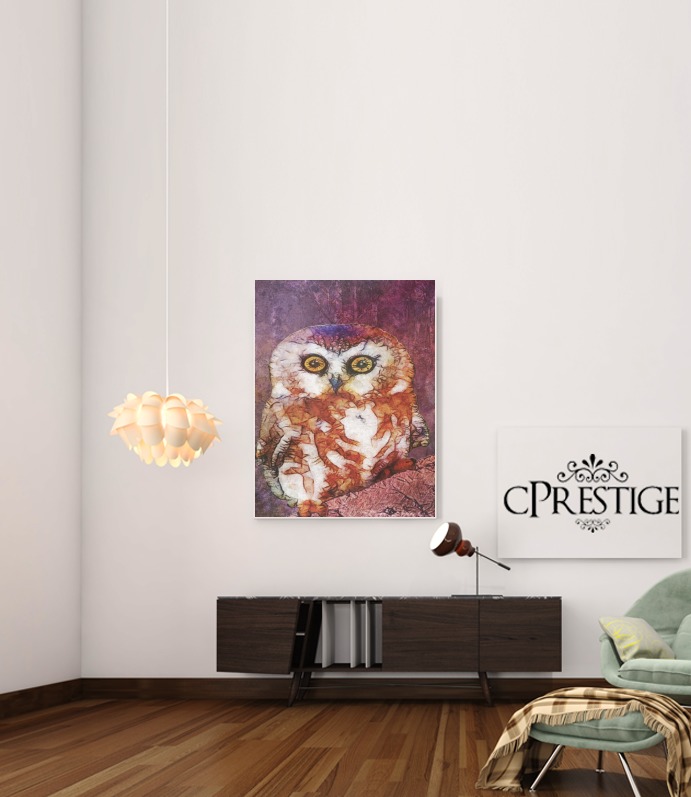 abstract cute owl für Beitrag Klebstoff 30 * 40 cm