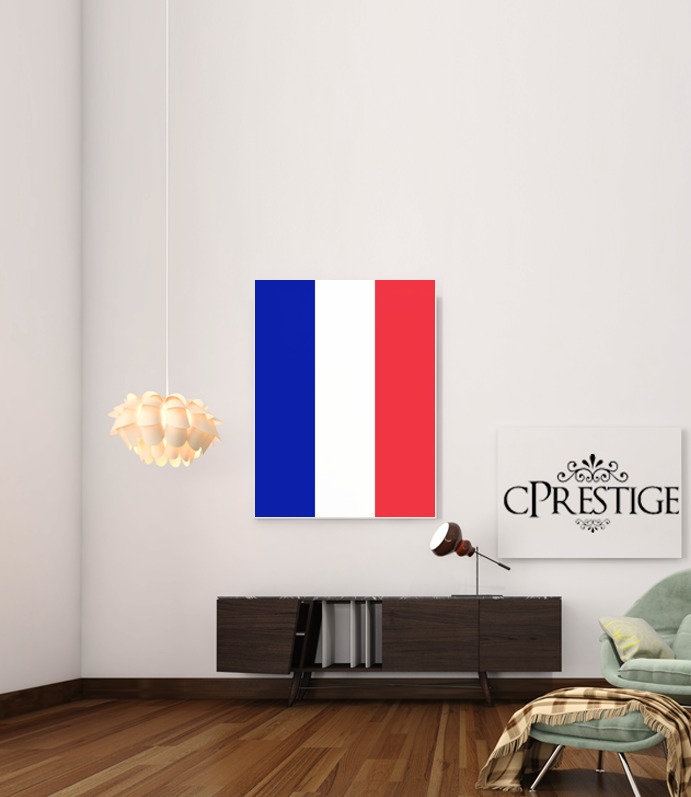 Fahne Frankreich für Beitrag Klebstoff 30 * 40 cm