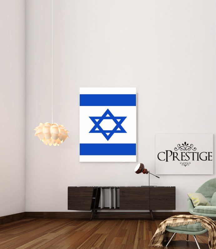 Fahne Israel für Beitrag Klebstoff 30 * 40 cm