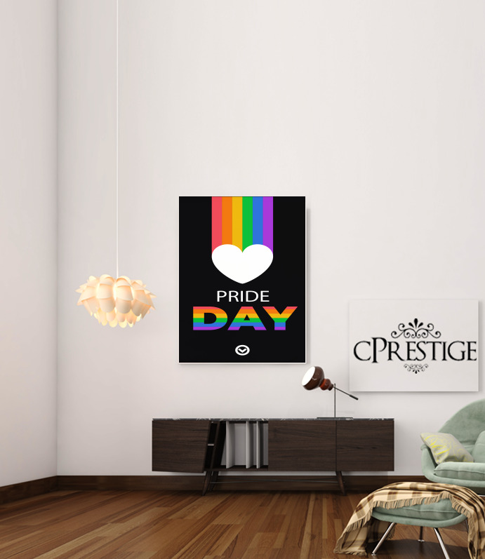 Happy pride day für Beitrag Klebstoff 30 * 40 cm