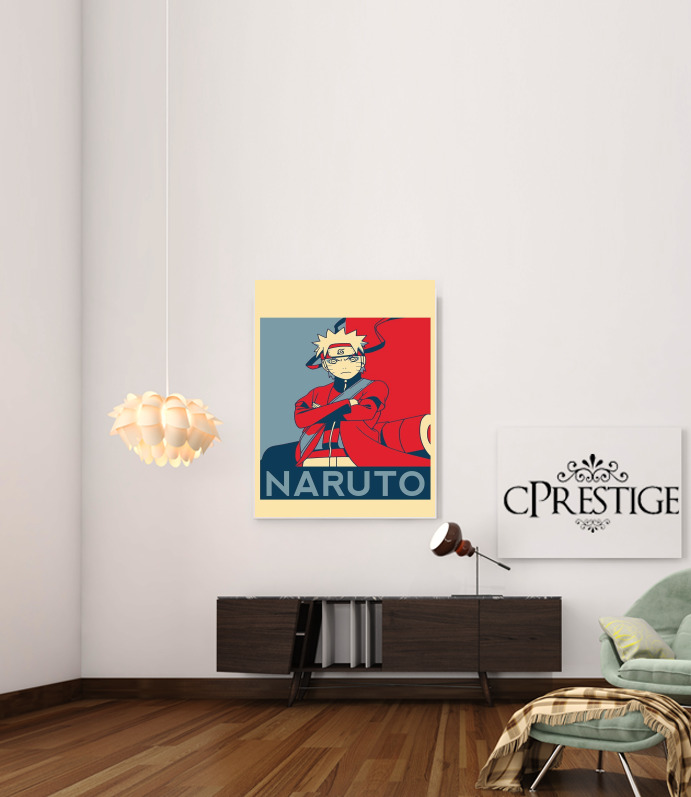 Propaganda Naruto Frog für Beitrag Klebstoff 30 * 40 cm