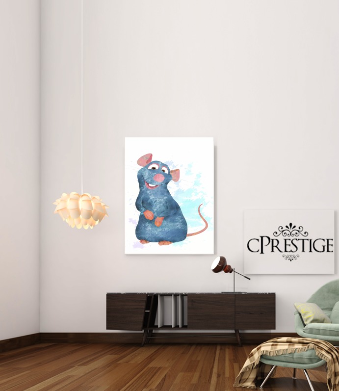 Ratatouille Watercolor für Beitrag Klebstoff 30 * 40 cm