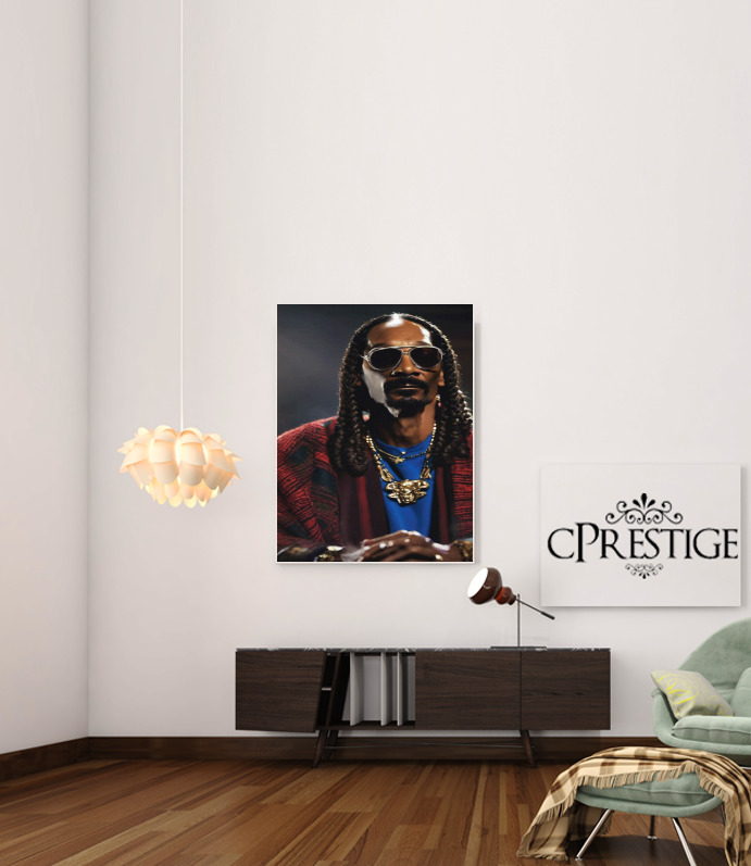 Snoop Gangsta V1 für Beitrag Klebstoff 30 * 40 cm