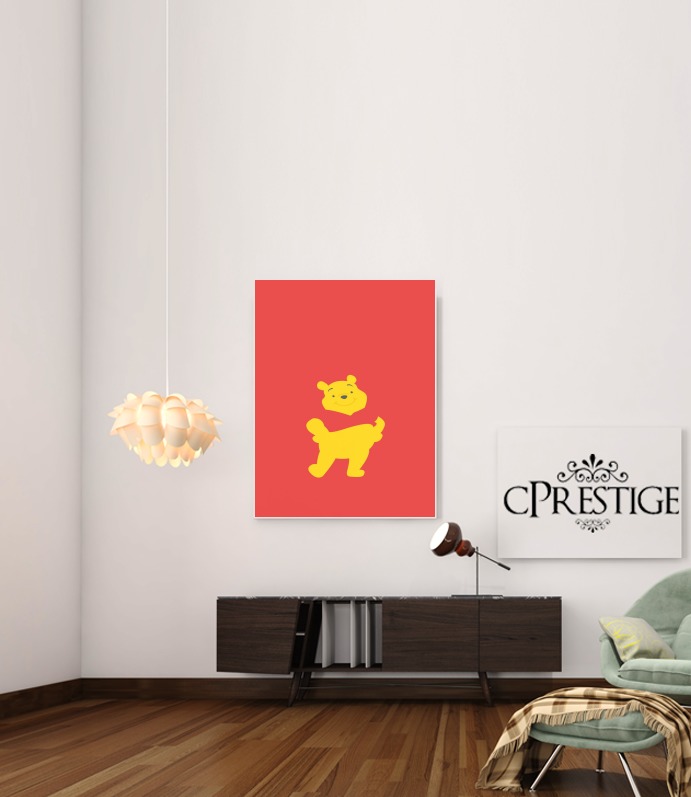 Winnie The pooh Abstract für Beitrag Klebstoff 30 * 40 cm