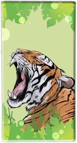 Animals Collection: Tiger  für Tragbare externe Backup-Batterie 1000mAh Micro-USB