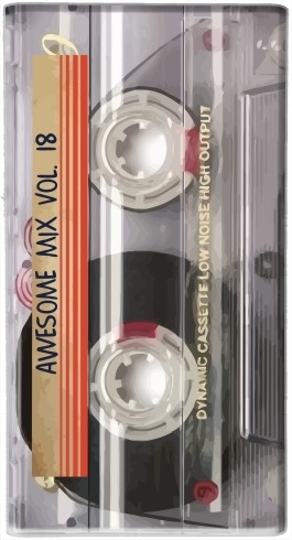 Awesome Mix Cassette für Tragbare externe Backup-Batterie 1000mAh Micro-USB