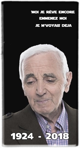 Aznavour Hommage Fan Tribute für Tragbare externe Backup-Batterie 1000mAh Micro-USB