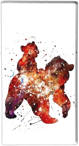 Brother Bear Watercolor für Tragbare externe Backup-Batterie 1000mAh Micro-USB