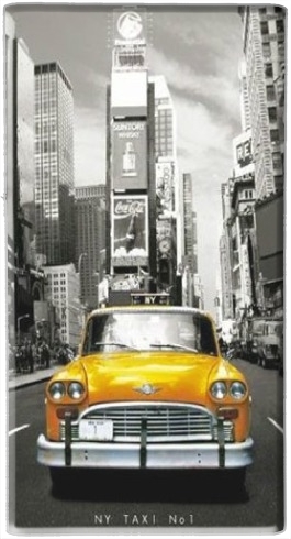 Gelbes Taxi Stadt von New York City für Tragbare externe Backup-Batterie 1000mAh Micro-USB