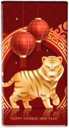 chinese new year Tiger für Tragbare externe Backup-Batterie 1000mAh Micro-USB
