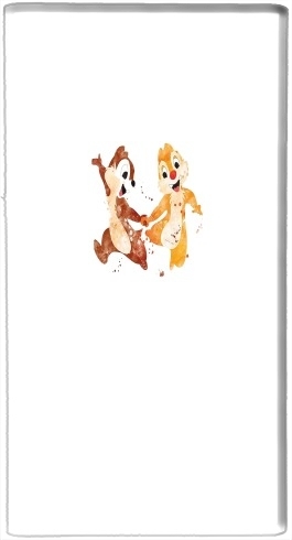 Chip And Dale Watercolor für Tragbare externe Backup-Batterie 1000mAh Micro-USB
