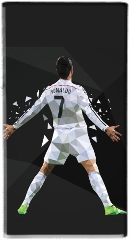 Cristiano Ronaldo Celebration Piouuu GOAL Abstract ART für Tragbare externe Backup-Batterie 1000mAh Micro-USB