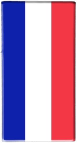 Fahne Frankreich für Tragbare externe Backup-Batterie 1000mAh Micro-USB
