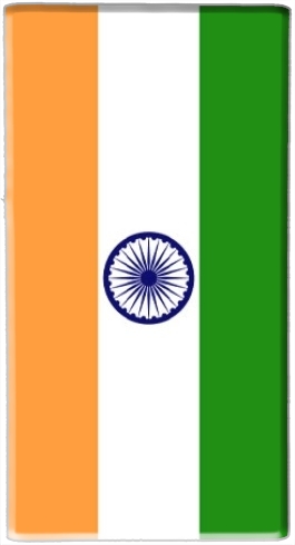Fahne Indien für Tragbare externe Backup-Batterie 1000mAh Micro-USB