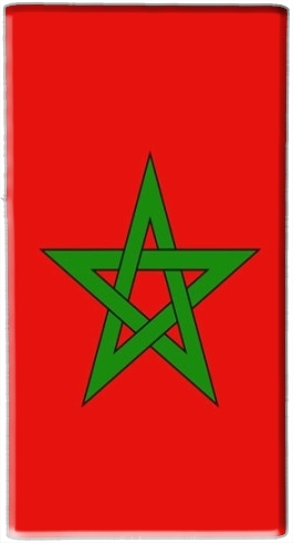 Fahne Marokko für Tragbare externe Backup-Batterie 1000mAh Micro-USB