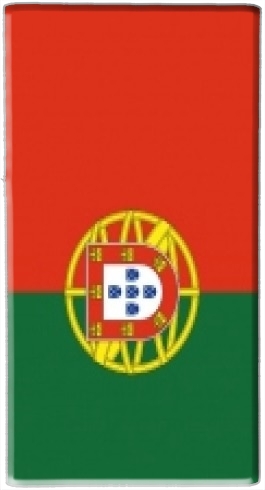 Fahne Portugal für Tragbare externe Backup-Batterie 1000mAh Micro-USB