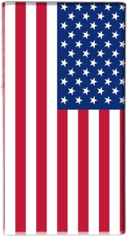 Fahne USA für Tragbare externe Backup-Batterie 1000mAh Micro-USB