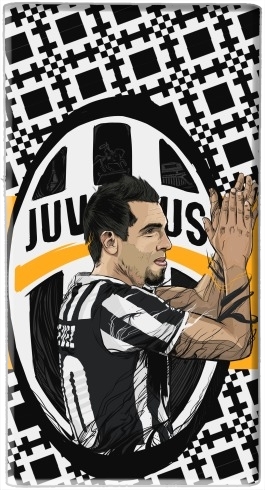 Football Stars: Carlos Tevez - Juventus für Tragbare externe Backup-Batterie 1000mAh Micro-USB