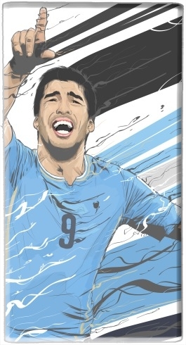 Football Stars: Luis Suarez - Uruguay für Tragbare externe Backup-Batterie 1000mAh Micro-USB