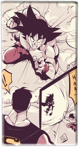 Goku vs superman für Tragbare externe Backup-Batterie 1000mAh Micro-USB