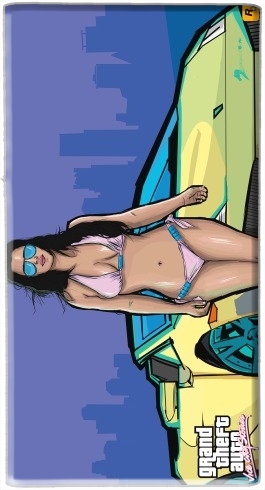 GTA collection: Bikini Girl Florida Beach für Tragbare externe Backup-Batterie 1000mAh Micro-USB
