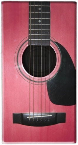 Rosa Gitarre für Tragbare externe Backup-Batterie 1000mAh Micro-USB
