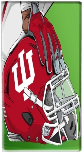 Indiana College Football für Tragbare externe Backup-Batterie 1000mAh Micro-USB