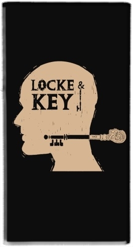 Locke Key Head Art für Tragbare externe Backup-Batterie 1000mAh Micro-USB