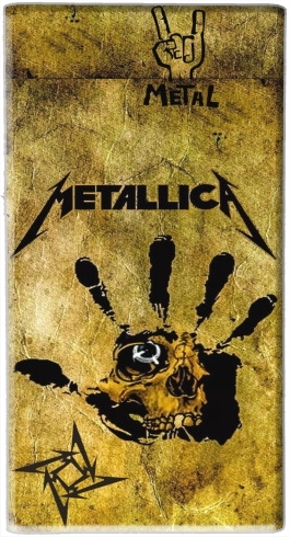 Metallica Fan Hard Rock für Tragbare externe Backup-Batterie 1000mAh Micro-USB
