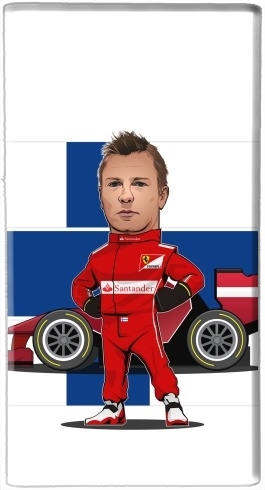 MiniRacers: Kimi Raikkonen - Ferrari Team F1 für Tragbare externe Backup-Batterie 1000mAh Micro-USB